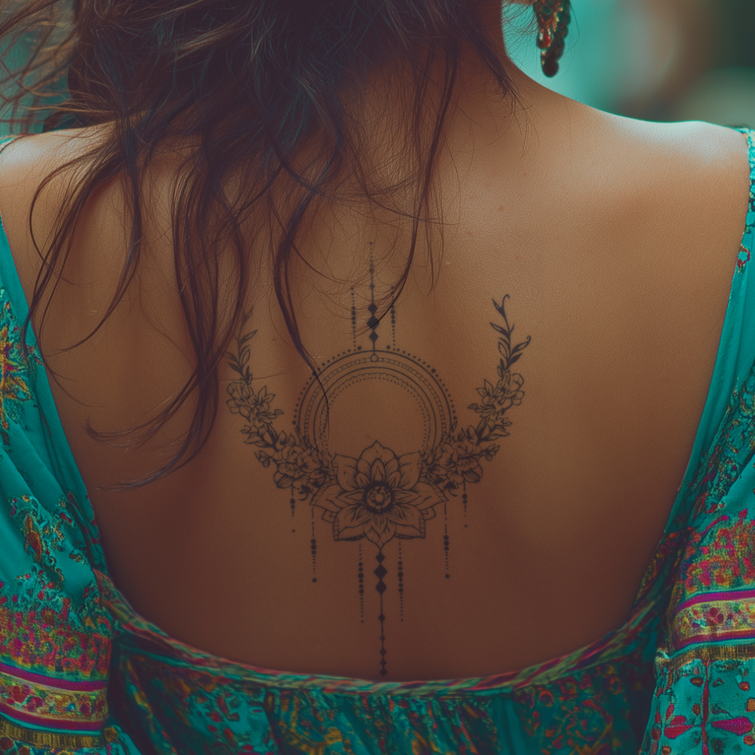 Moon Goddess Tattoo