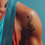 Tanzende Noten Tattoo