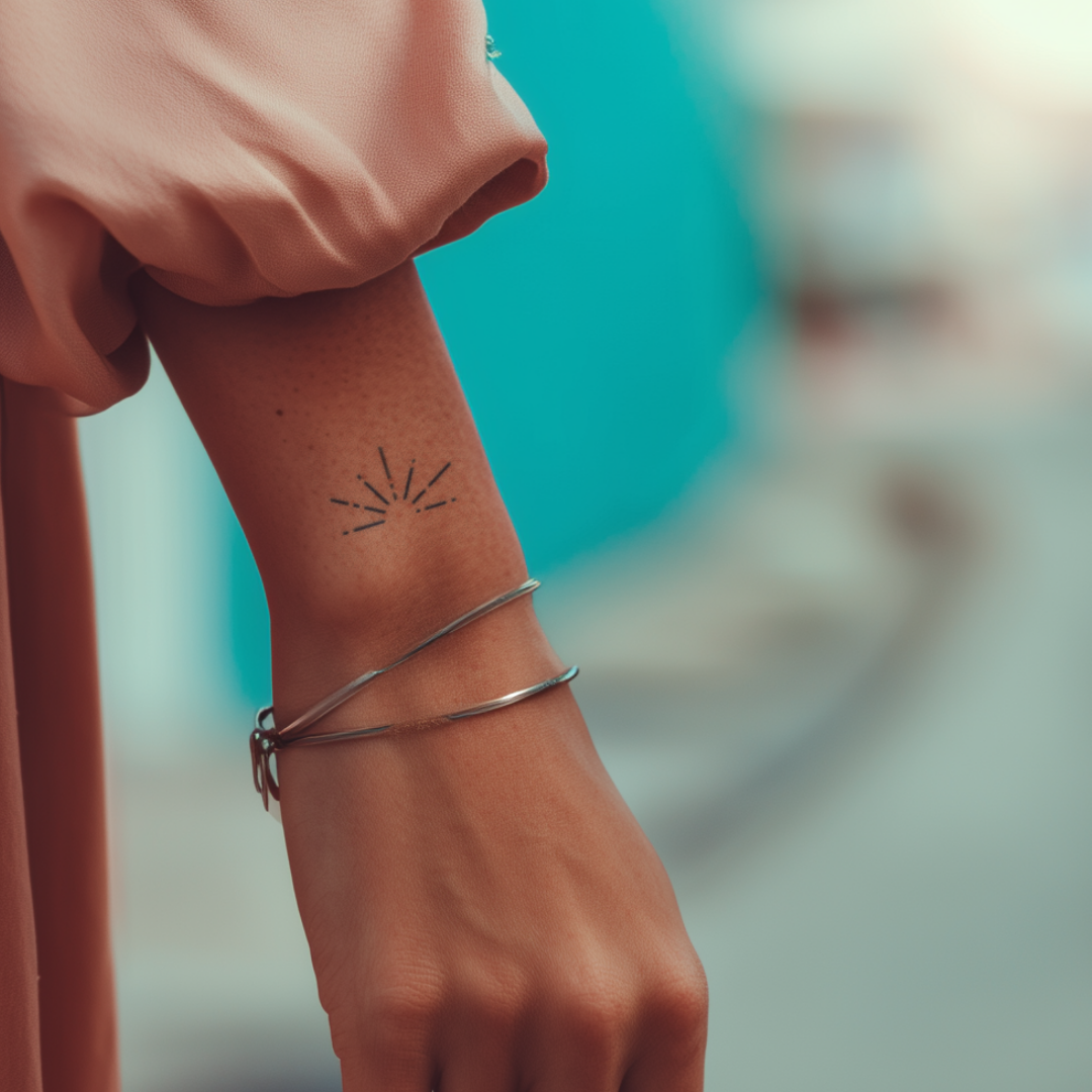 Half Sunshine Tattoo