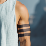Bold Stripes Band Tattoo
