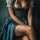 Brezn-Girlande Tattoo