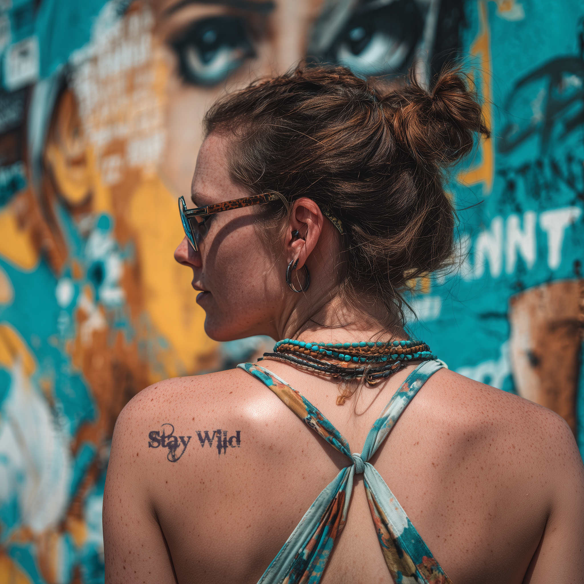 Stay wild Tattoo