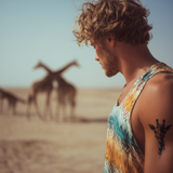 Geometrische Giraffe Tattoo