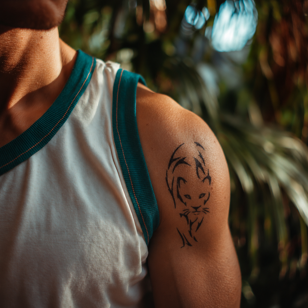 Tiger Shadow Tattoo
