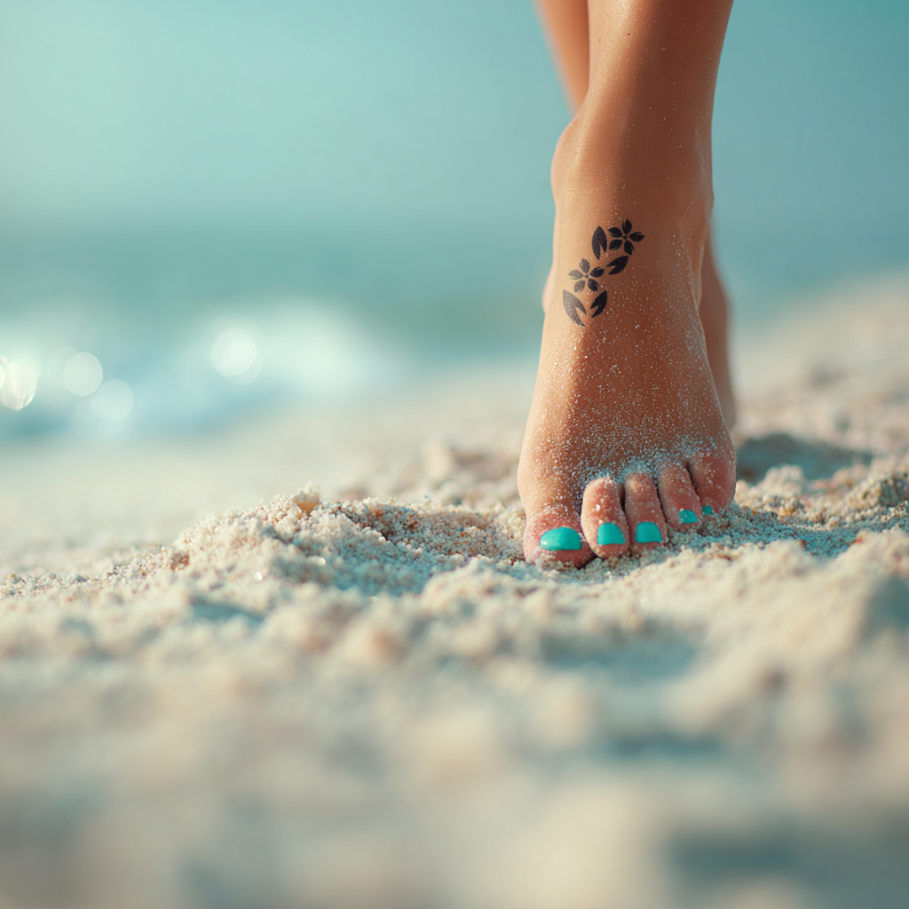 Hawaii Blüte Tattoo