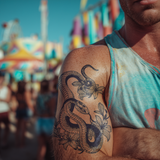 Snake Myth Tattoo