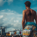 Geometrische Biene Tattoo