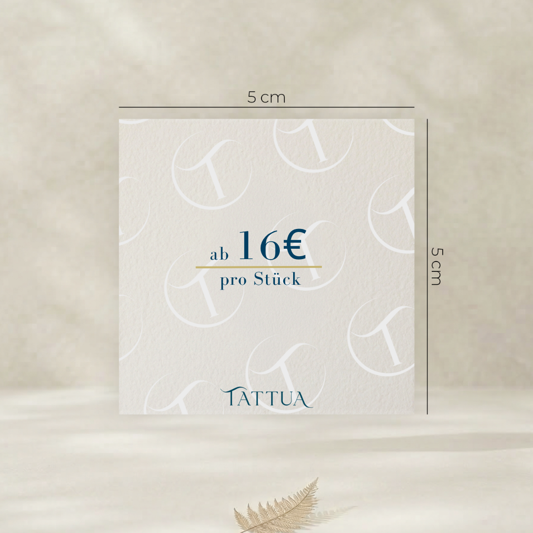 Personalisierbare Tattoos S (5x5cm / ab 3 Stück)