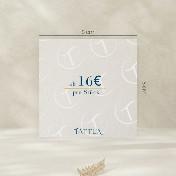 Personalisierbare Tattoos S (5x5cm / ab 3 Stück)