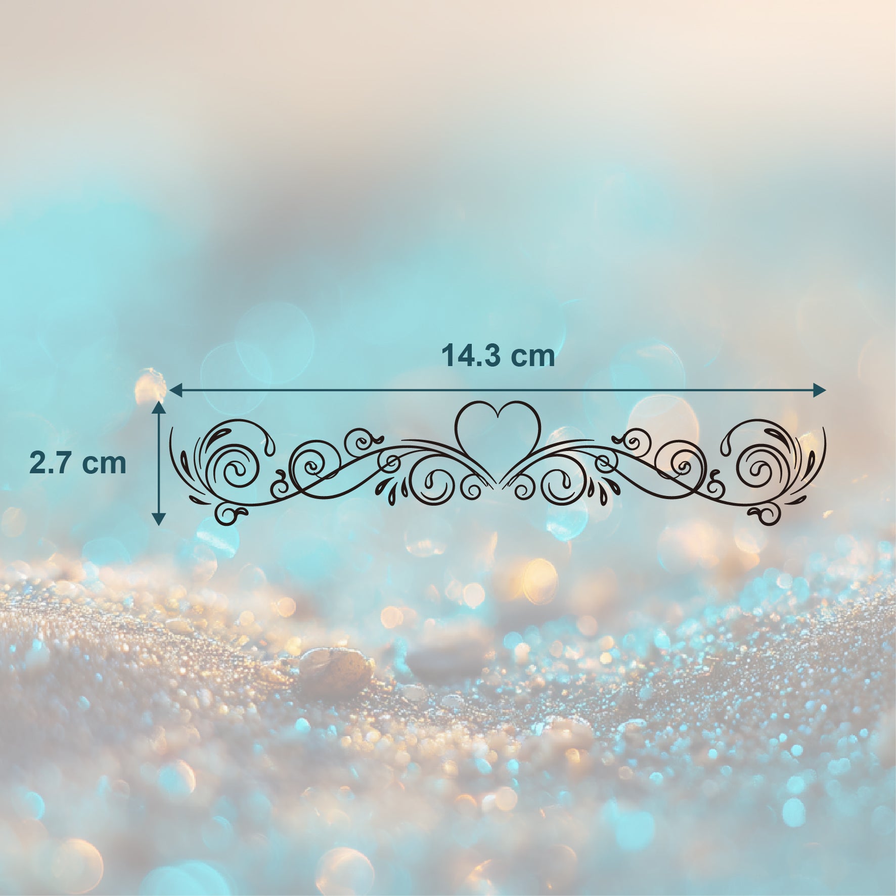 Connected Heart Tattoo