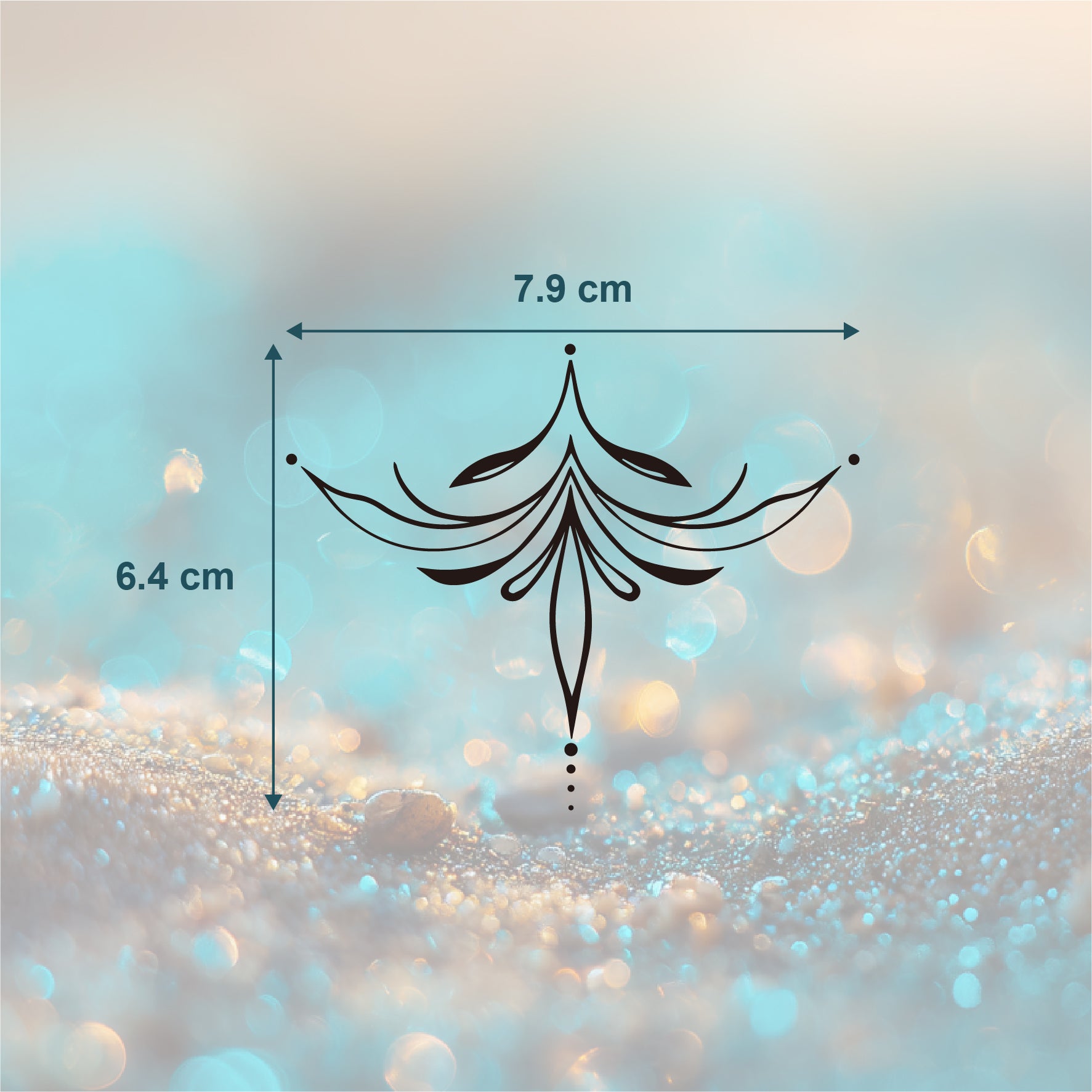 Florales Ornament Tattoo