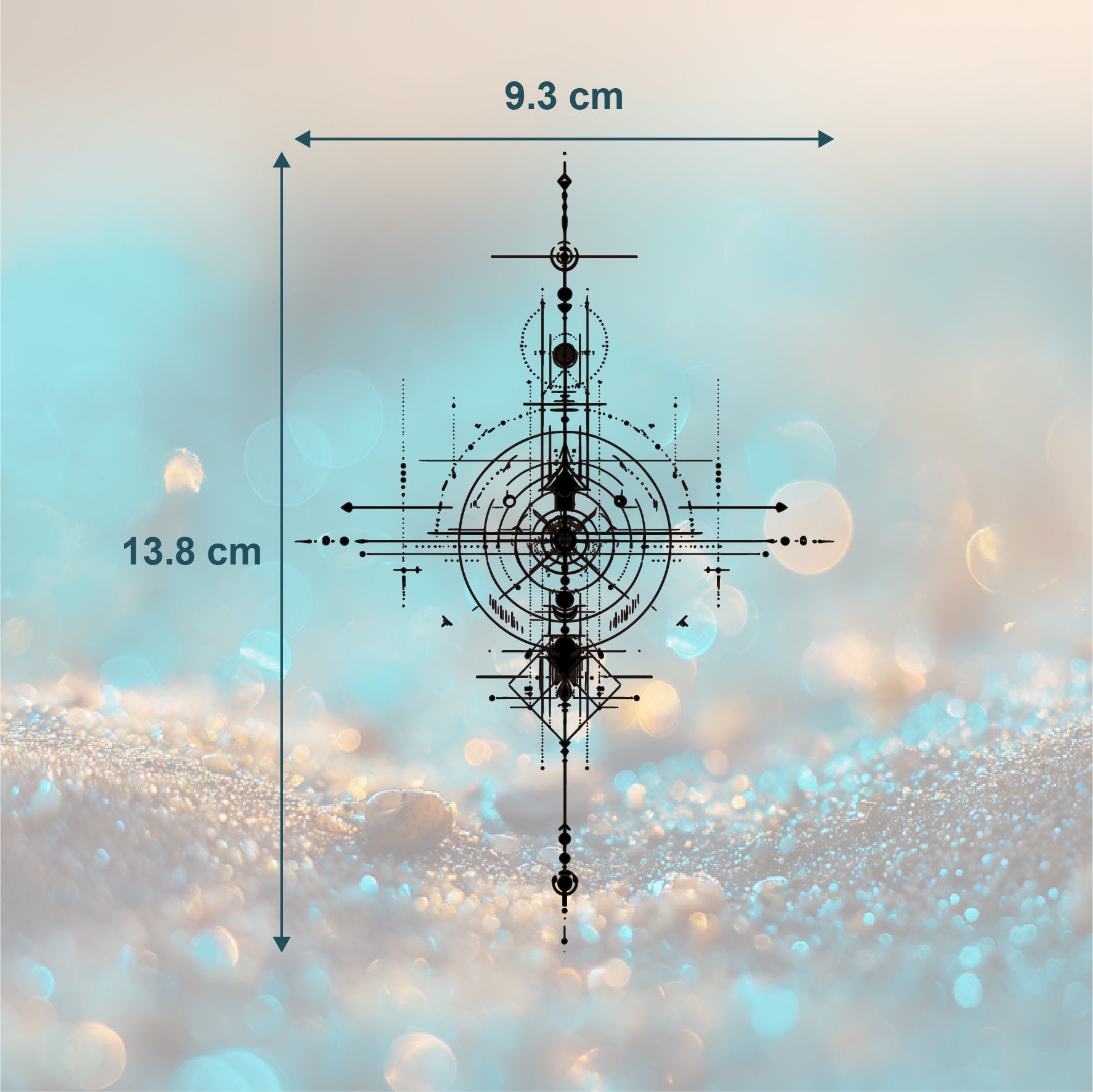 Cosmic Geometry Tattoo