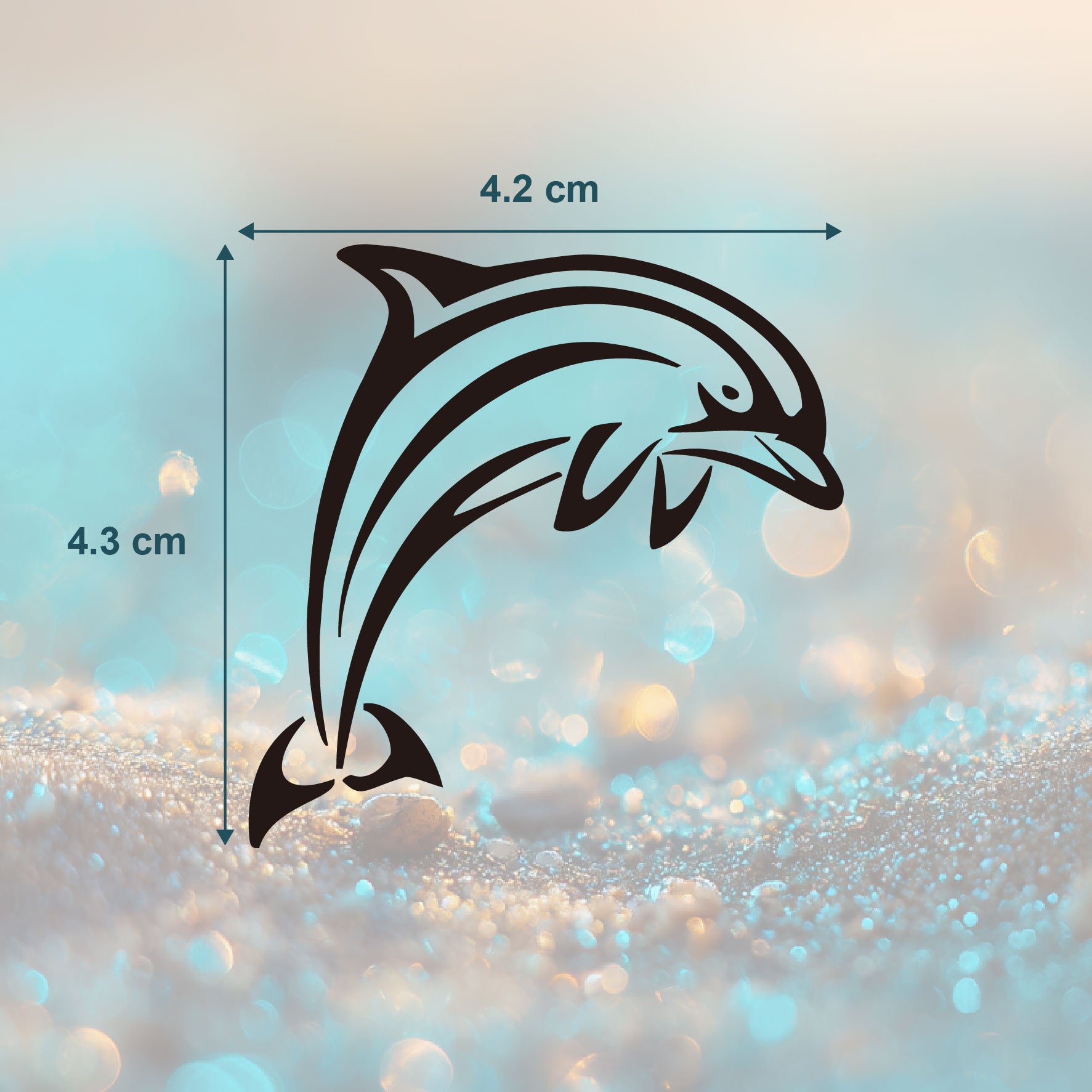 Joyful Dolphin Tattoo