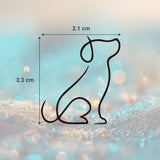 Minimalist Pup Tattoo