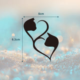 Twisted Cat Love Tattoo