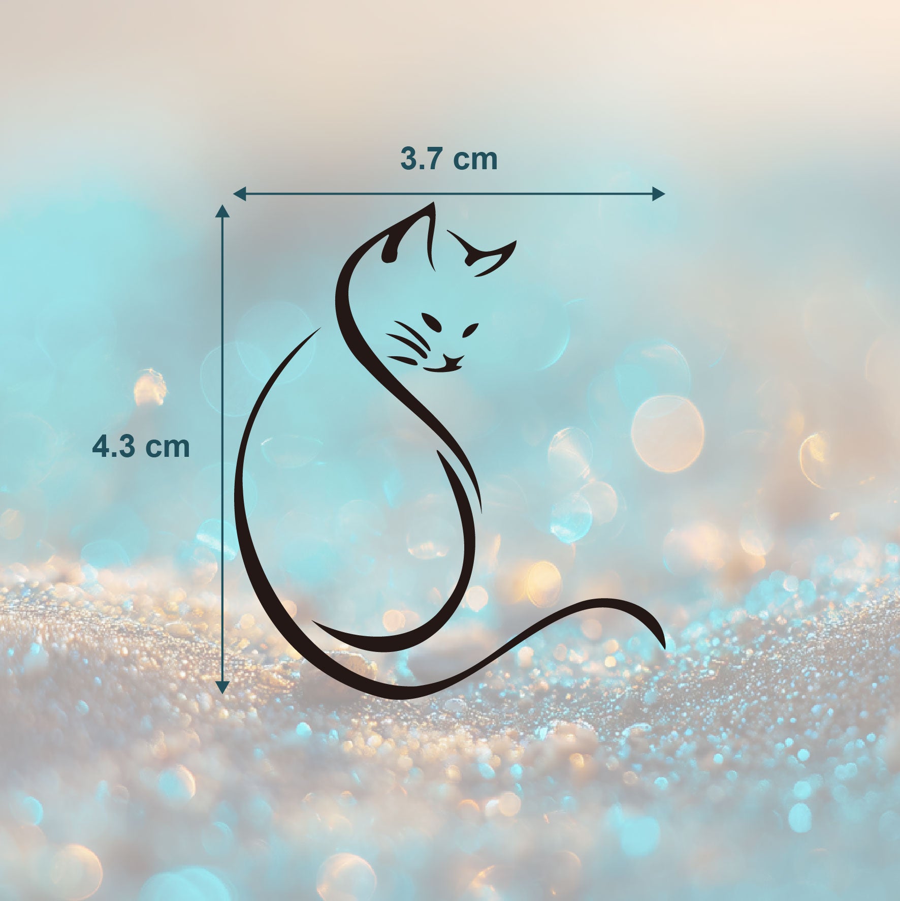 The Purrfect Pose Tattoo