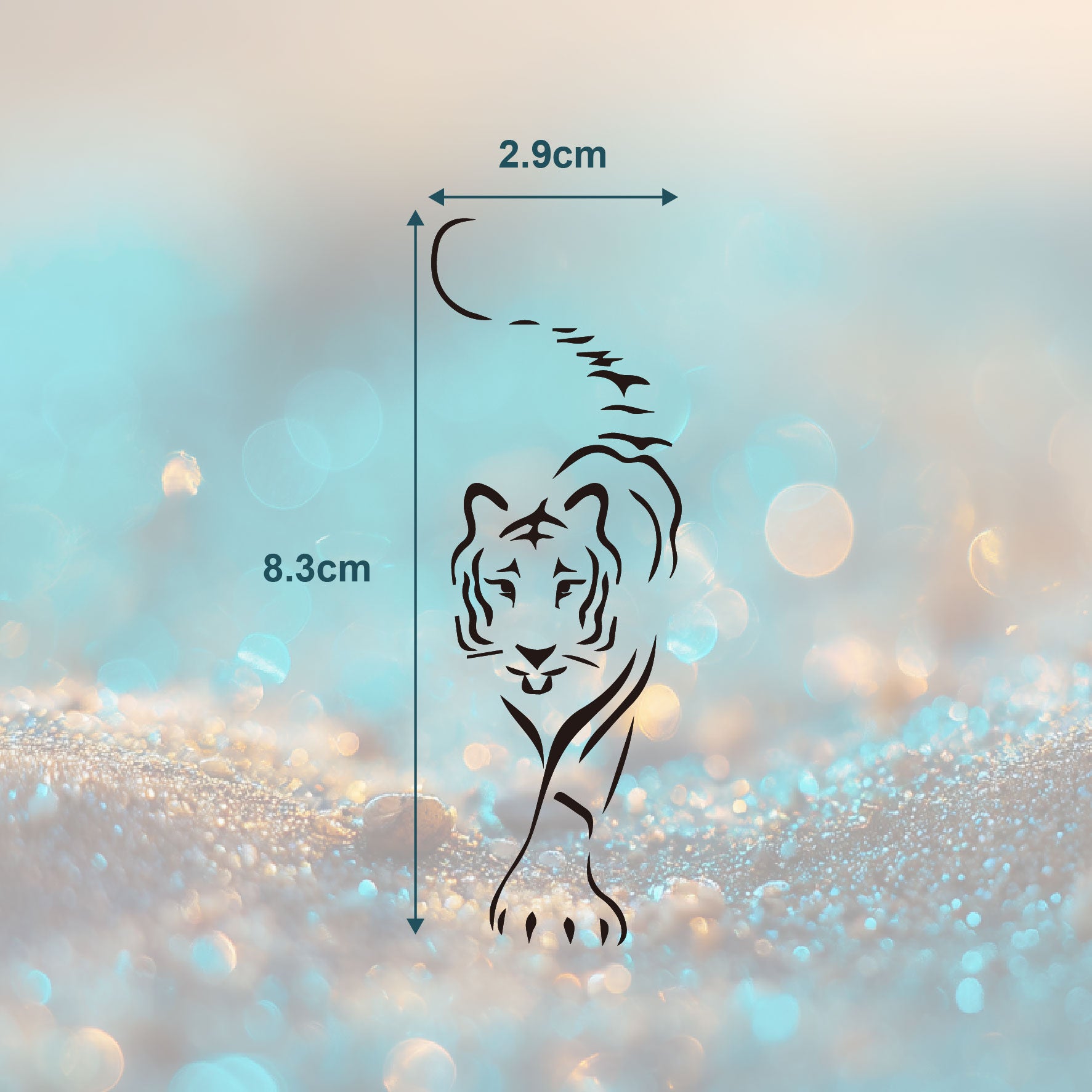 Strolling Tiger Tattoo