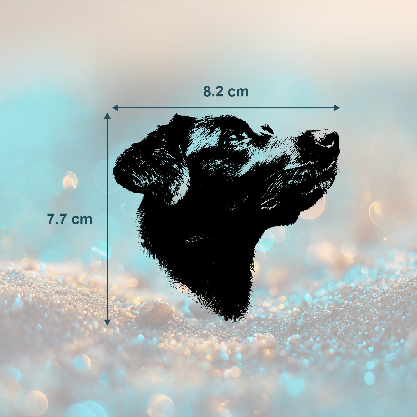 Cheeky Flatcoated Retriever Tattoo