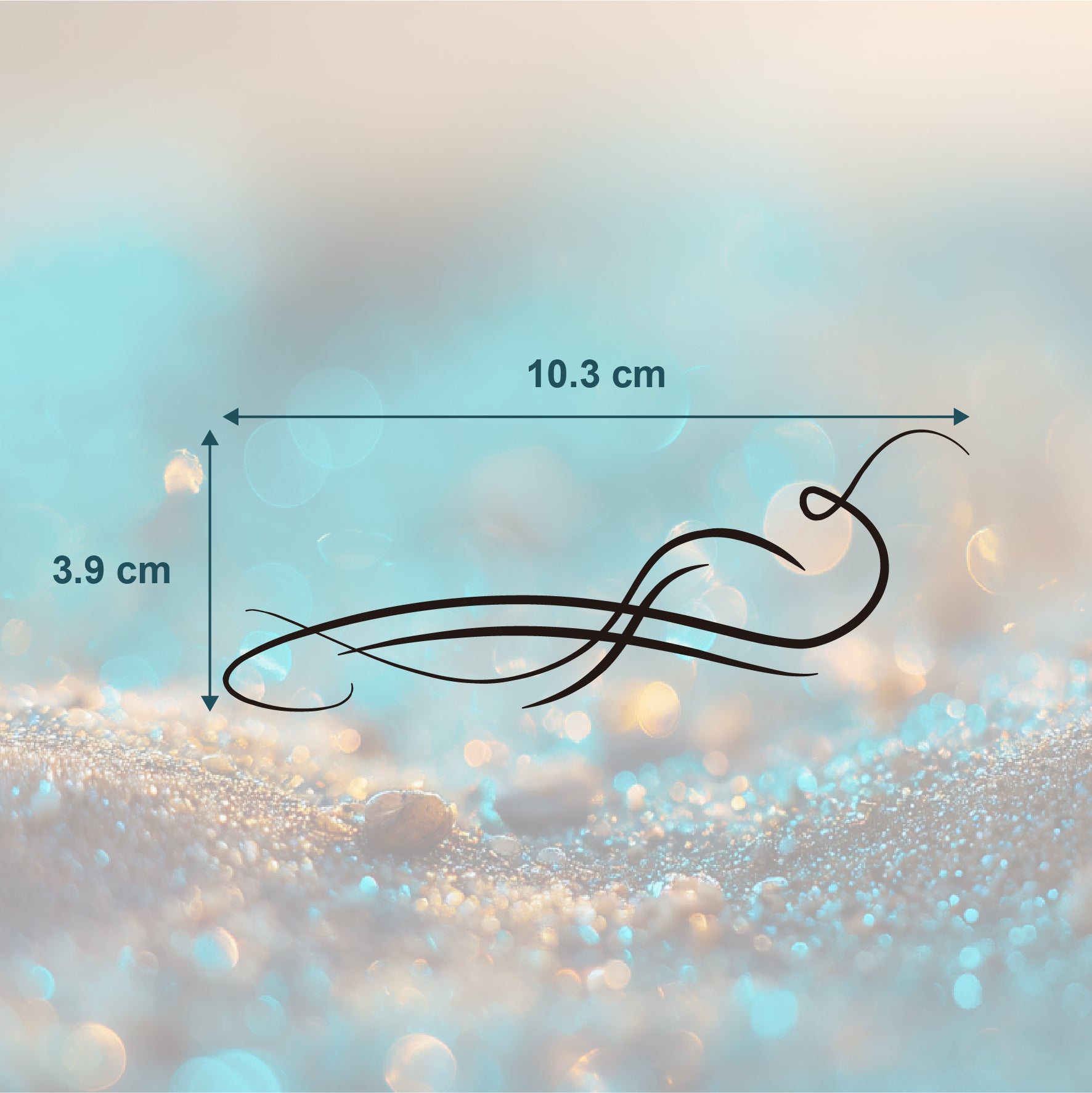 Schwingende Eleganz Tattoo