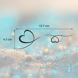 Verbundene Herzen Tattoo