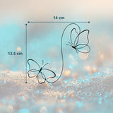 Verbundener Schmetterling Tattoo