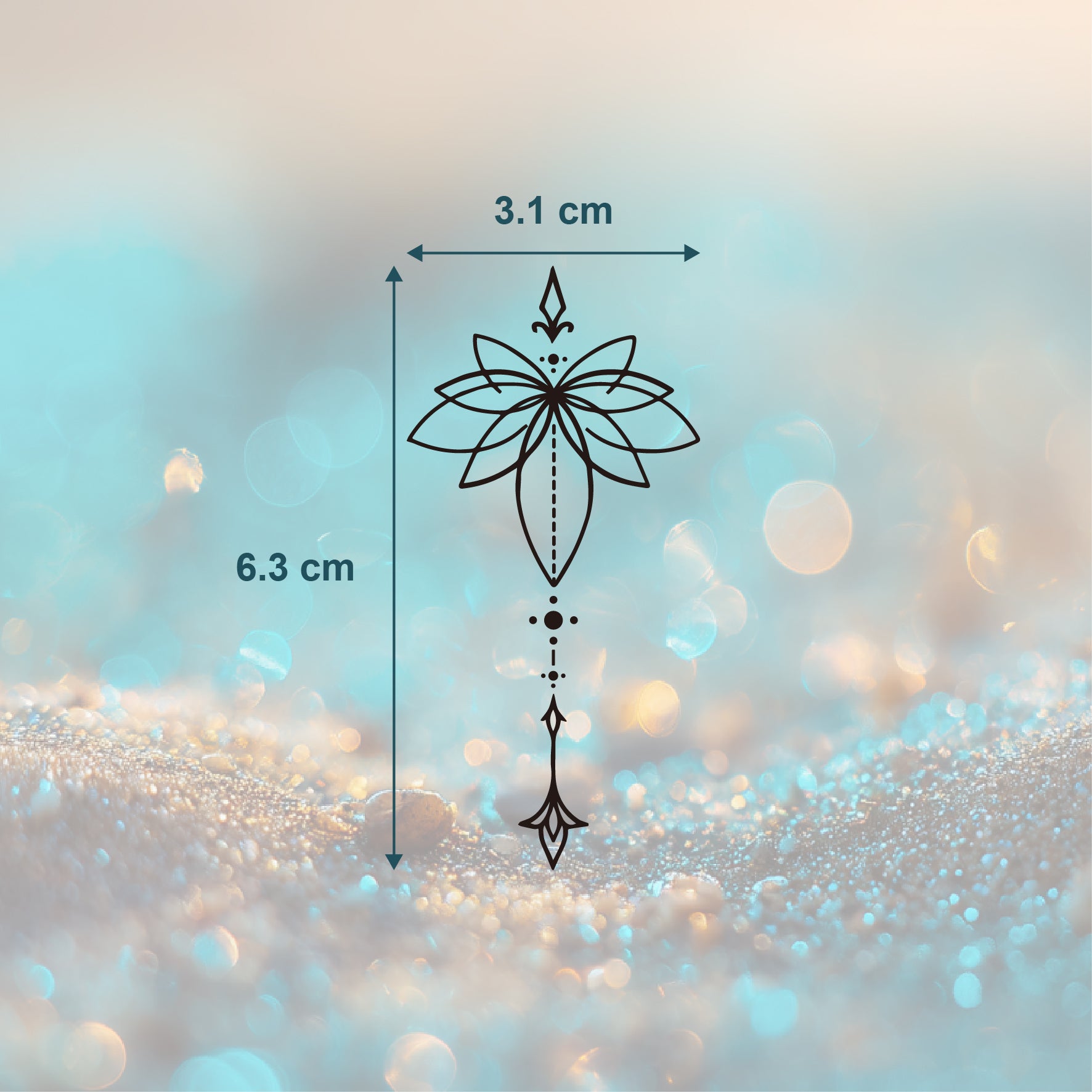 Lotus Hanging Tattoo