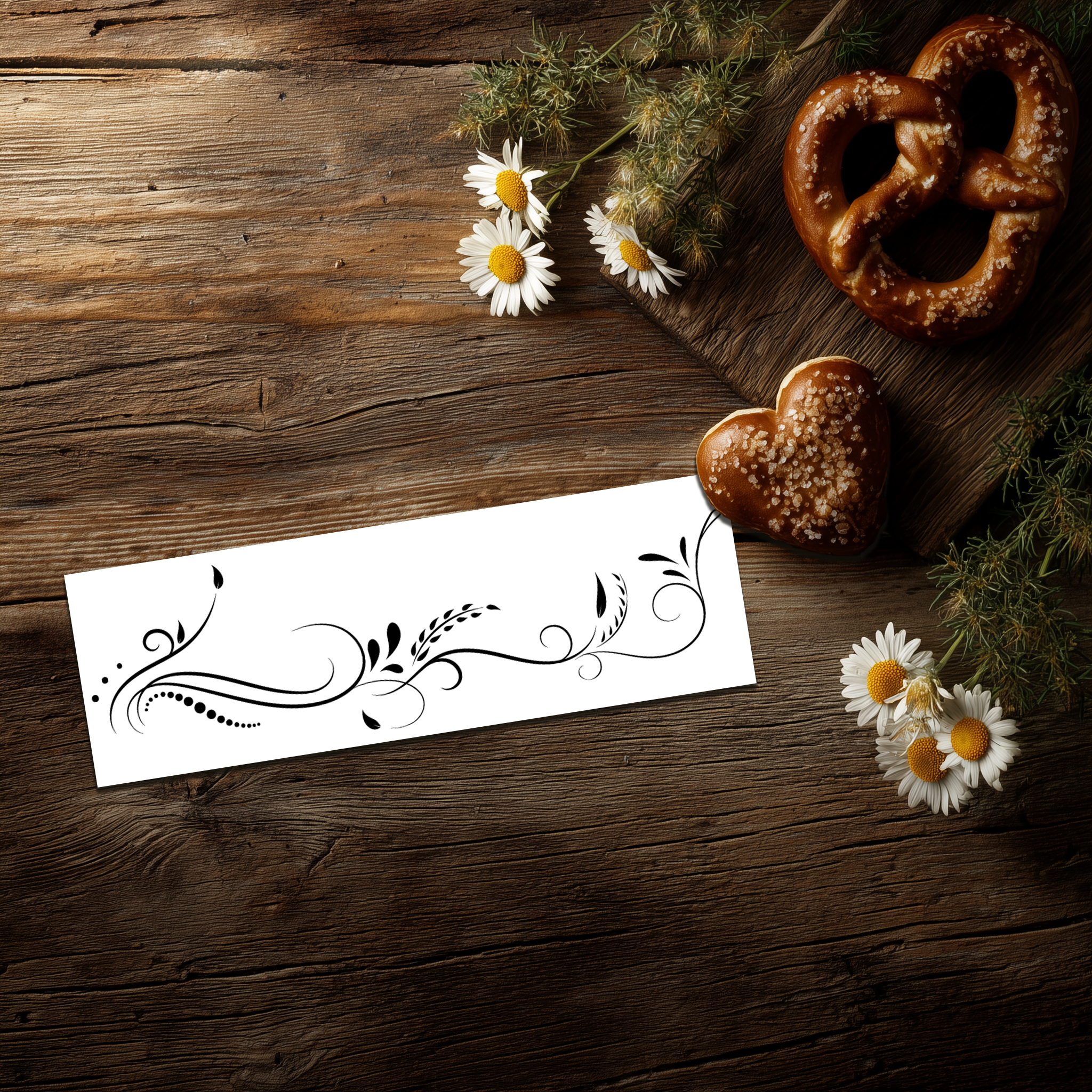 Floral Ornament Tattoo